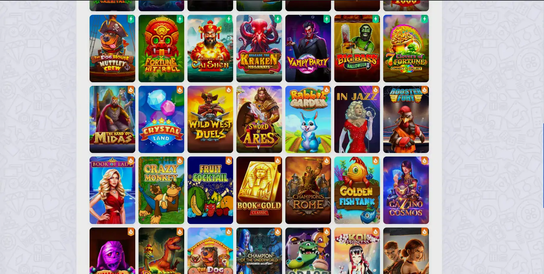 Бонусная программа Bons casino